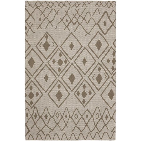 Tapete P/ Sala Serido 21645 Cream/Taupe 1,43X2,20 São Carlos
