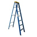 Ver imagem 1 de Escada em Fibra Tesoura 6 Degraus 2,10m com Patamar Premium Wbertolo