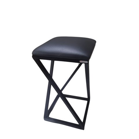 Banqueta Moderna Baixa para Mesa Bistrô Casa Cozinha Bar: Preto