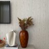 Painel Ripado Wpc Interno Wave Várias Cores-10 Placas- 2,90m X 16cm (0,43m²) Woopo Branco - 3