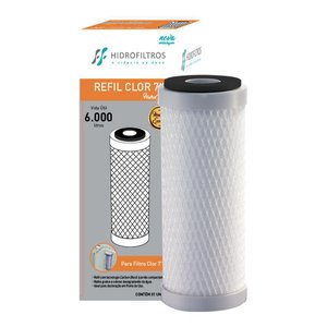 Refil Carvão Ativado Hidro Filtros para Filtros 7