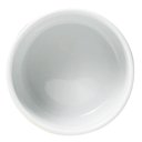 Ver imagem 7 de 6 Ramekins Tigelas Porcelana 130ml Canelado Germer Branco Molhos Crème Brûlée