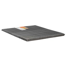 Colchonete Viúva D20 Fort Black Multiuso Viagem Camping (128x188x4) - Polar - 1