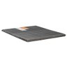 Colchonete Viúva D20 Fort Black Multiuso Viagem Camping (128x188x4) - Polar - 1