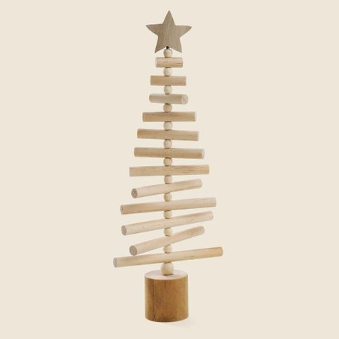 Adorno Tree Rustic Madeira 14x35cm - a\Casa Adorno Tree Rustic Madeira 14x35cm - a\Casa