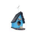 Ver imagem 3 de Mini Chalé de Passarinho Feito de Madeira para Decoração - Casa - Decoração