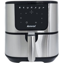 Fritadeira AirFryer Elétrica Sem Óleo 7 Litros 1700W Painel Digital Timer Preta Amvox Arf 1255 - 2