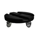 Ver imagem 1 de Prato Suporte com Rodizios Redondo para Vasos e Utensílios 23 cm BGPLASTICOS V2423 PRETO 002