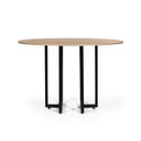 Ver imagem 2 de Mesa de Jantar 4 Lugares 90cm Redonda Industrial Dommus Jade - Straub Web
