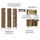 Ver imagem 5 de Armário de Cozinha Completa 261cm Rustic Emilly Madesa 05