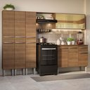 Ver imagem 1 de Armário de Cozinha Completa 261cm Rustic Emilly Madesa 05