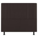 Ver imagem 4 de Cabeceira Cama Box Casal King Grace 195cm Sintético Marrom