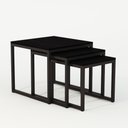 Ver imagem 2 de Toalheiro para Banheiro Estilo Industrial Sahy para Organização Toalhas e Acessórios - Preto
