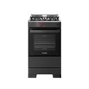Ver imagem 1 de Fogão Esmaltec 4 Bocas Ideal Master Mesa Inox Tampa de Vidro Forno 50 Litros Preto T4itp Bivolt