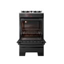Ver imagem 7 de Fogão Esmaltec 4 Bocas Ideal Master Mesa Inox Tampa de Vidro Forno 50 Litros Preto T4itp Bivolt