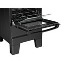 Ver imagem 6 de Fogão Esmaltec 4 Bocas Ideal Master Mesa Inox Tampa de Vidro Forno 50 Litros Preto T4itp Bivolt