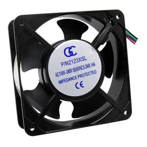 Ventilador Cooler Ventoinha Gc Metalica 120X120X38 110V 220V