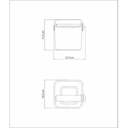 Lixeira para Pó de Café 0,5l Tramontina By Breville 69085/010 Coffe Box - 3