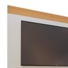 Rack Bancada Veneza com Painel Nilo Freijó/off White Matte para Tv até 75” - Colibri Freijó/off - 4