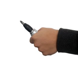 Kit Chave de Impacto com 6 Bits Phillips Fenda e Adaptador Martelete Manual - 2 Kit Chave de Impacto com 6 Bits Phillips Fenda e Adaptador Martelete Manual - 2