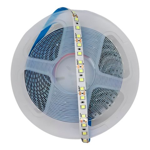 Fita Led 12v 12w/m 3000k Ip20 Rolo 5 Metros 8mm 120leds/m 1200lm