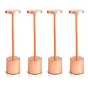 Ver imagem 1 de Kit 4 Luminárias de Mesa Touch Candeeiro Led sem Fio Recarregável Rose