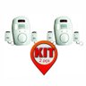 Kit 2 Unidades - Alarme Com Sensor De Presença Sem Fio Acompanha 2 Controles - 2