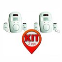 Ver imagem 2 de Kit 2 Unidades - Alarme Com Sensor De Presença Sem Fio Acompanha 2 Controles