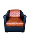 Ver imagem 3 de Kit Poltronas Decorativa Cadeira para Manicure Sala Composse Nozes + Puffs Slk Decor