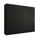 Ver imagem 4 de Guarda-roupa Casal Odisseia 6 Portas 2 Gavetas - Panorama Móveis