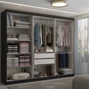 Ver imagem 3 de Guarda-roupa Casal Odisseia 6 Portas 2 Gavetas - Panorama Móveis