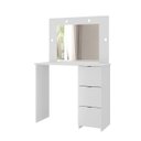 Ver imagem 4 de Penteadeira com Espelho Iluminação 3 Gavetas Los Angeles