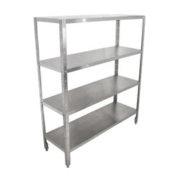 Estante de Inox 4 Planos 150x50x175 Regulável Frigopro - 1