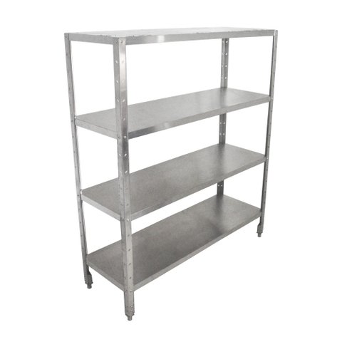 Estante de Inox 4 Planos 150x50x175 Regulável Frigopro