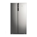 Ver imagem 1 de Geladeira Electrolux Side By Side Frost Free 435l Efficient Autosense Inverter Inox Look Is4s - 127v