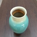 Ver imagem 4 de Vaso Decorativo Cachepô Enfeite  41x15x15cm Cerâmica Verde