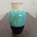 Ver imagem 7 de Vaso Decorativo Cachepô Enfeite  41x15x15cm Cerâmica Verde