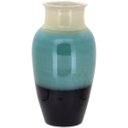 Ver imagem 1 de Vaso Decorativo Cachepô Enfeite  41x15x15cm Cerâmica Verde