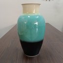 Ver imagem 5 de Vaso Decorativo Cachepô Enfeite  41x15x15cm Cerâmica Verde