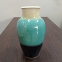 Ver imagem 3 de Vaso Decorativo Cachepô Enfeite  41x15x15cm Cerâmica Verde