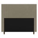 Ver imagem 3 de Cabeceira Box Casal Queen Size Ferrara 160cm Suede Bege
