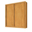 Ver imagem 3 de Guarda Roupa Zurique 2 Portas 100% Mdf Peroba Off White Peróba - Móveis Europa