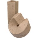 Ver imagem 1 de Vaso Decorativo Enfeite Casa Nó Home&Co Resina 25x21x19cm Bege