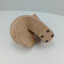 Ver imagem 3 de Vaso Decorativo Enfeite Casa Nó Home&Co Resina 25x21x19cm Bege
