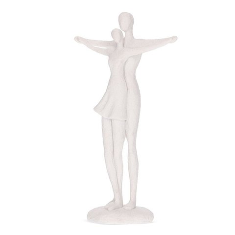 Escultura Casal Poliresina 30,5x18x18cm 20188 Mart