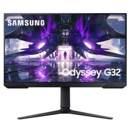 Monitor Gamer Samsung Odyssey G32a 24" Fhd 165hz 1ms Ajuste De Altura Hdmi Dp Freesync Preto Série G - 1