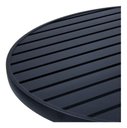 Ver imagem 4 de Mesa 1,00m Tampo de Alumínio para Jardim Piscina Sala Externa