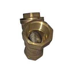 Filtro Tipo Y Industrial de 4 de Latão Forjado com Tela em Aço Inox Alta Durabilidade Pn 16 - 5 Filtro Tipo Y Industrial de 4 de Latão Forjado com Tela em Aço Inox Alta Durabilidade Pn 16 - 5