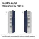 Ver imagem 4 de Paneleiro 60 Cm 3 Portas Vik Madesa Branco/azul