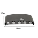 Ver imagem 2 de 2 Luminárias Arandelas Meia Lua para Paredes Led 10w Bivolt Ip65 Cor da Luz Branco Quente com 10 Fac